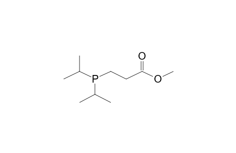Propanoic acid, 3-(diisopropylphosphino)-, methyl ester