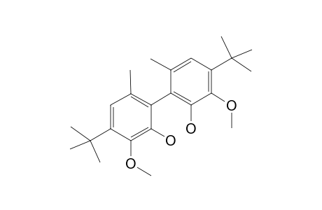 rac-4,4'-Di-tert-butyl-2,2'-dihydroxy-3,3'-dimethoxy-6,6'-dimethylbiphenol