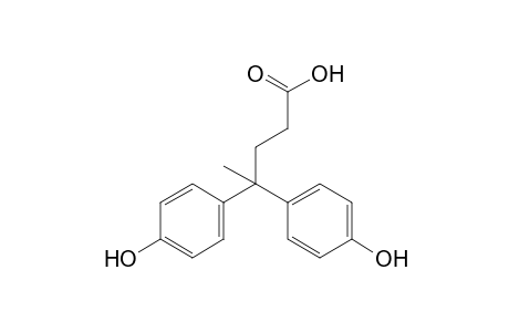 4,4-bis(p-hydroxyphenyl)valeric acid