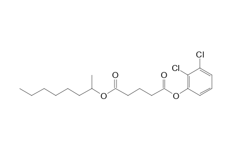 Glutaric acid, 2,3-dichlorophenyl 2-octyl ester