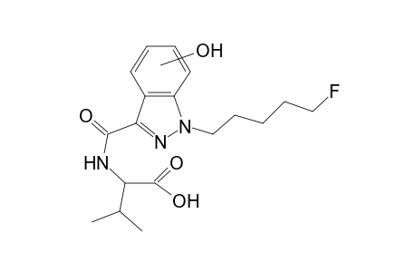 5-F-MMB-PINACA-M (HOOC-HO-) MS2