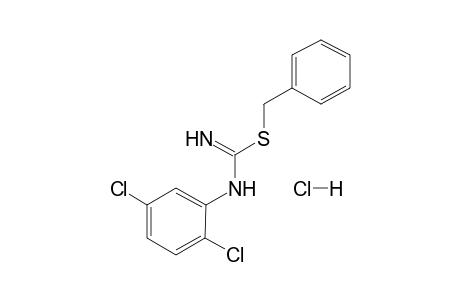 2-benzyl-3-(2,5-dichlorophenyl)-2-thiopseudourea, monohydrochloride