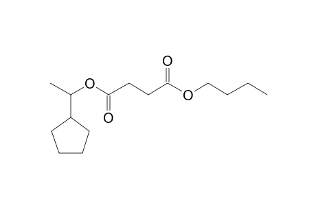 Succinic acid, butyl 1-cyclopentylethyl ester