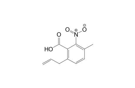 2-Allyl-5-methyl-6-nitrobenzoic acid