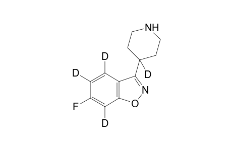 6-Fluoro-3-(piperidin-4-yl)benzo[d]isoxazole-4,5,7-d3