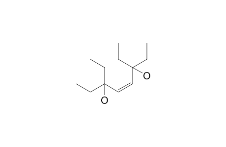 (Z)-3,6-Diethyl-4-octene-3,6-diol