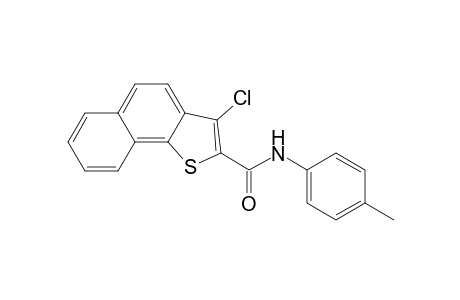 3-Chloranyl-N-(4-methylphenyl)benzo[g][1]benzothiole-2-carboxamide