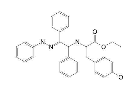 (-)-(S,R,E)-N-(2-oxo-1,2-diphenylethyl)tyrosine ethyl ester phenylhydrazone