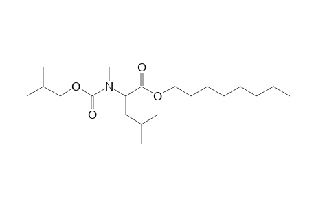 L-Leucine, N-isobutoxycarbonyl-N-methyl-, octyl ester