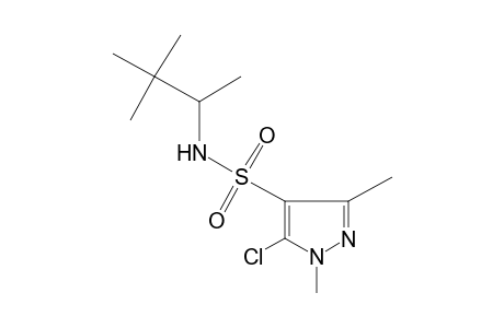 5-chloro-1,3-dimethyl-N-(1,2,2-trimethylpropyl)pyrazole-4-sulfonamide