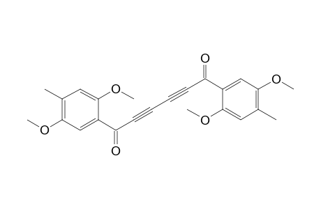 1,6-bis(2',5'-Dimethox-4'-methylphenyl)hexa-2,4-diyne-1,6-dione