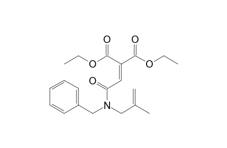 Diethyldicarboxylate N-(2-methyl-2-propenyl)-N-benzyl amide