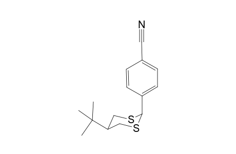 4-(5-tert-butyl-1,3-dithian-2-yl)benzenecarbonitrile