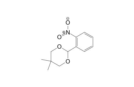 5,5-Dimethyl-2-(2-nitrophenyl)-1,3-dioxane