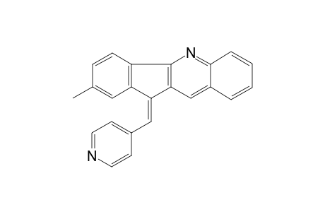 2-Methyl-11-(4-pyridinylmethylene)-11H-indeno[1,2-b]quinoline