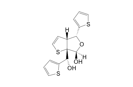 1,3,6a-Trihydro-3-hydroxy-3a-[1-hydroxy-(2-thienyl)methyl]-1-(2-thienyl)thieno[2,3-c]furan