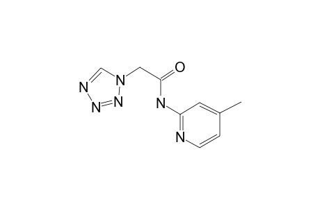 1H-1,2,3,4-Tetrazole-1-acetamide, N-(4-methyl-2-pyridinyl)-