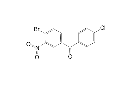 (4-bromanyl-3-nitro-phenyl)-(4-chlorophenyl)methanone