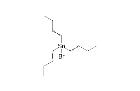 Bromo(tri[(1E)-1-butenyl])stannane
