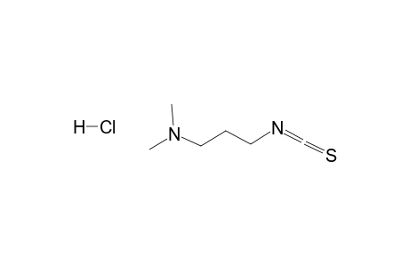 3-isothiocyanato-N,N-dimethylpropan-1-amine hydrochloride