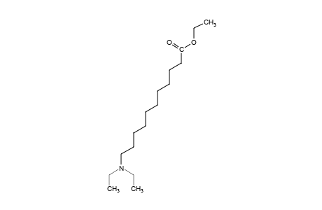 11-(diethylamino)undecanoic acid, ethyl ester