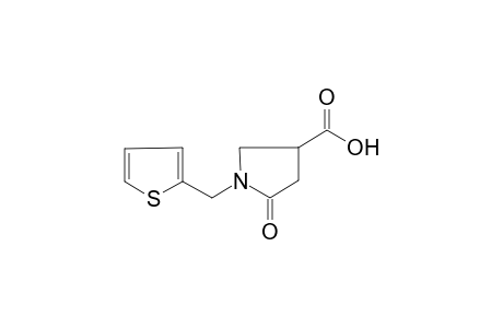 5-oxo-1-(2-thenyl)-3-pyrrolidinecarboxylic acid