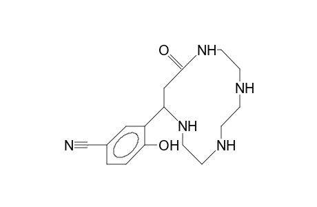 11-(2-Hydroxy-5-cyano-phenyl)-1,4,7,10-tetraaza-cyclotridecan-13-one