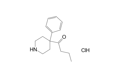 1-(4-phenyl-4-piperidyl)-1-butanone, hydrochloride