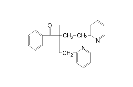 2-methyl-4-(2-pyridyl)-2-[2-(2-pyridyl)ethyl]butyrophenone