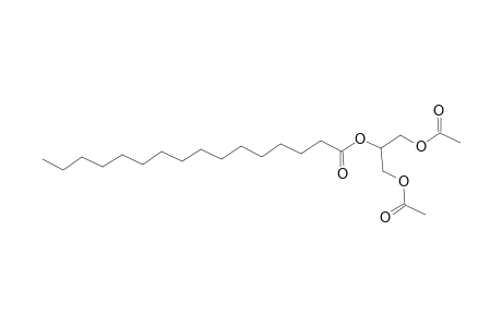 Hexadecanoic acid, 2-(acetyloxy)-1-[(acetyloxy)methyl]ethyl ester