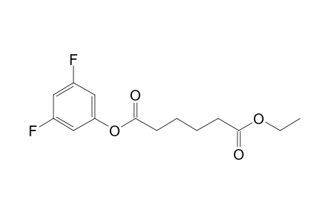 Adipic acid, 3,5-difluorophenyl ethyl ester