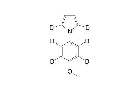 1-(4-Methoxyphenyl-2,3,5,6-d4)-pyrrole-d2