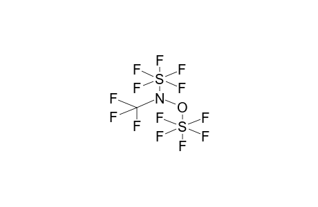 HYDROXYLAMINE, N-TRIFLUOROMETHYLBIS(PENTAFLUOROSULPHIDE)