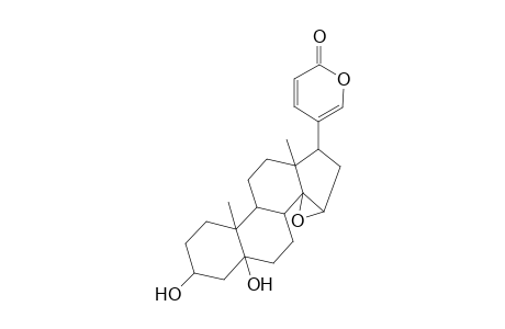 Bufa-20,22-dienolide, 14,15-epoxy-3,5-dihydroxy-, (3.beta.,5.beta.,15.beta.)-
