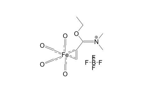 TETRACARBONYL[ALPHA-ETHOXY-ALPHA-DIMETHYLAMINOALLYL]IRONTETRAFLUOROBORATE