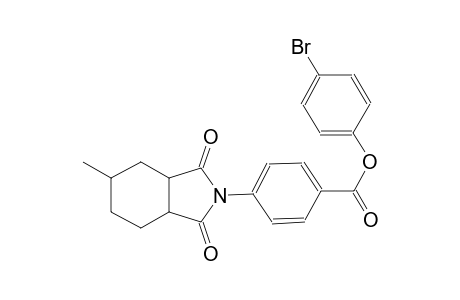 benzoic acid, 4-(octahydro-5-methyl-1,3-dioxo-2H-isoindol-2-yl)-, 4-bromophenyl ester