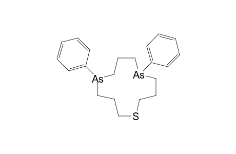 5,9-Diphenyl-1-thia-5,9-diarsacyclododecane