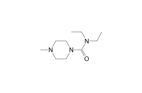 N,N-diethyl-4-methyl-1-piperazinecarboxamide