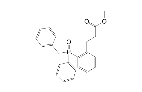 Methyl 3-(2-(benzyl(phenyl)phosphoryl)phenyl)propanoate
