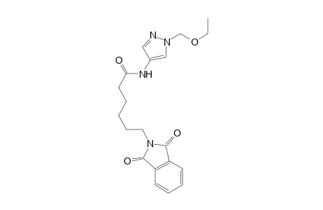 6-(1,3-dioxo-1,3-dihydro-2H-isoindol-2-yl)-N-[1-(ethoxymethyl)-1H-pyrazol-4-yl]hexanamide