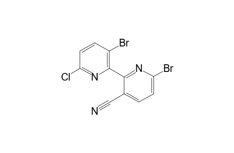 3',6-Dibromo-6'-chloro-[2,2'-bipyridine]-3-carbonitrile