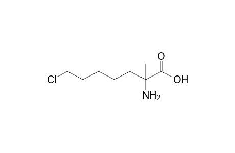 2-Amino-7-chloro-2-methylheptanoic acid