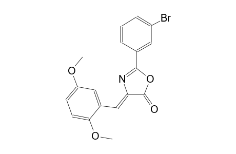 (4Z)-2-(3-bromophenyl)-4-(2,5-dimethoxybenzylidene)-1,3-oxazol-5(4H)-one