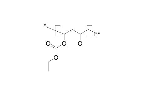 Poly(vinyl ethyl carbonate-co-vinyl alcohol)