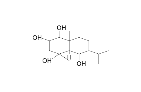 1b,2a,4b,6b-Tetrahydroxy-eudesmane
