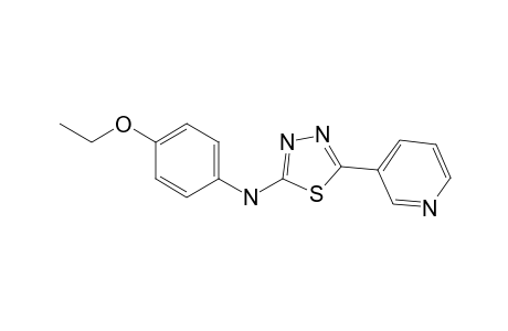 2-(3-Pyridyl)-5-(4-ethoxyphenylamino)-1,3,4-thiadiazole