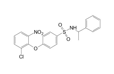 p-(2-chloro-6-nitrophenoxy)-N-(alpha-methylbenzyl)benzenesulfonamide