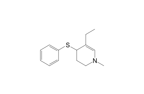 1-METHYL-3-ETHYL-4-PHENYLTHIO-2-PIPERIDEINE