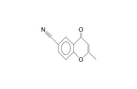 4-keto-2-methyl-chromene-6-carbonitrile