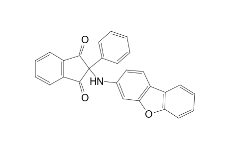 1H-indene-1,3(2H)-dione, 2-(dibenzo[b,d]furan-3-ylamino)-2-phenyl-